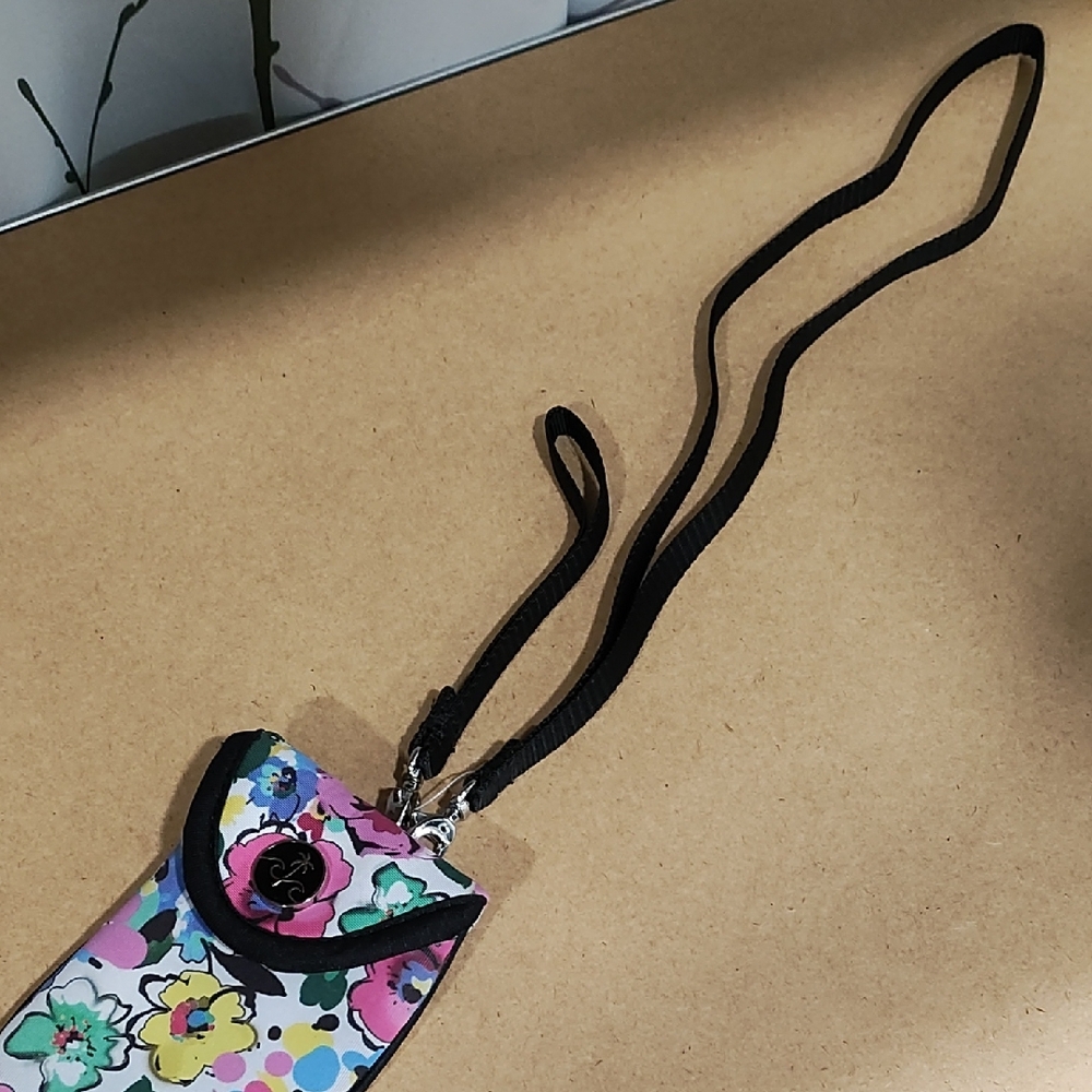 Floral Multi-Color Mini Electronics Bag - Picture 3 of 7